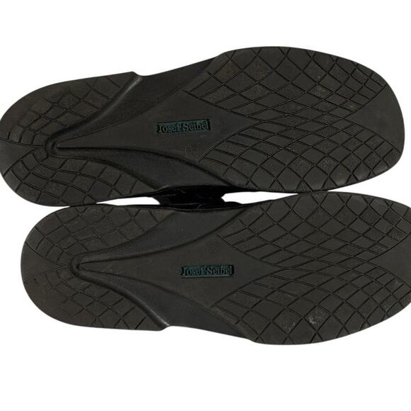 Men\'s 10 JOSEF SEIBEL (The European Comfort Shoe) Black  Fisherman Sandals main image 9